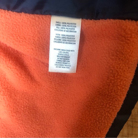 Oshkosh Blue and Orange Winter Jacket 18 Month - Picture 5 of 5